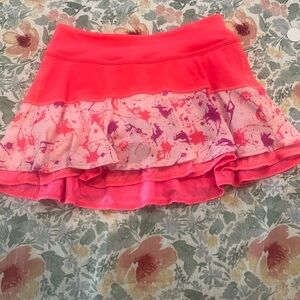 Ivivva by Disney Pink Patterned Skort